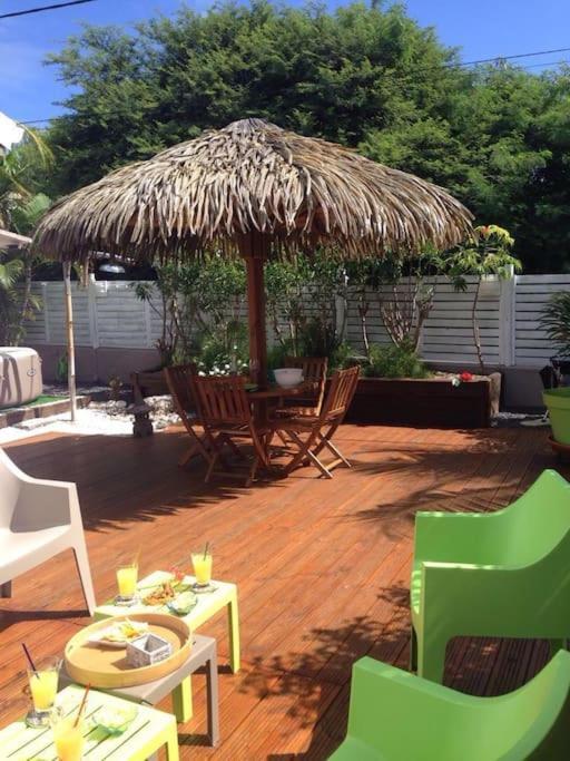 Charmant Bungalow Un P'Tit Coin De Paradis 圣弗朗索瓦 外观 照片