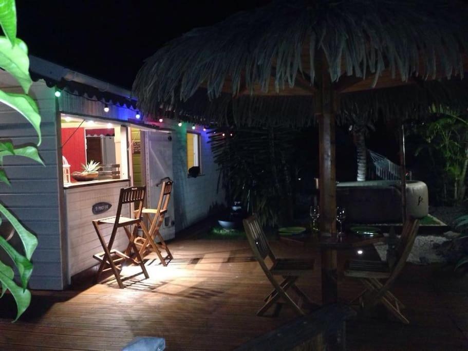 Charmant Bungalow Un P'Tit Coin De Paradis 圣弗朗索瓦 外观 照片