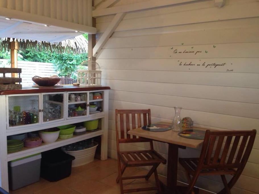 Charmant Bungalow Un P'Tit Coin De Paradis 圣弗朗索瓦 外观 照片