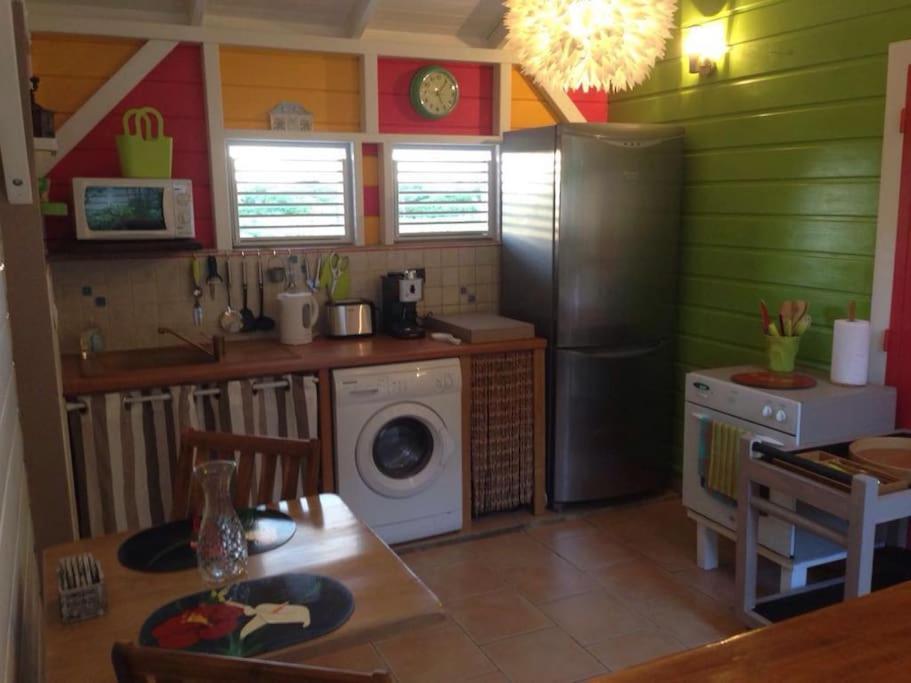 Charmant Bungalow Un P'Tit Coin De Paradis 圣弗朗索瓦 外观 照片